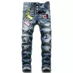 dsquared2 cool guy jeans causal denim  broderie dsquared blue